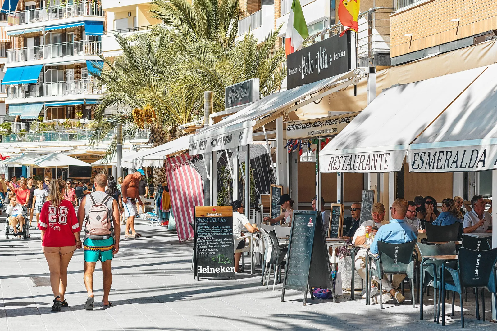 Residential areas on the Costa Blanca
