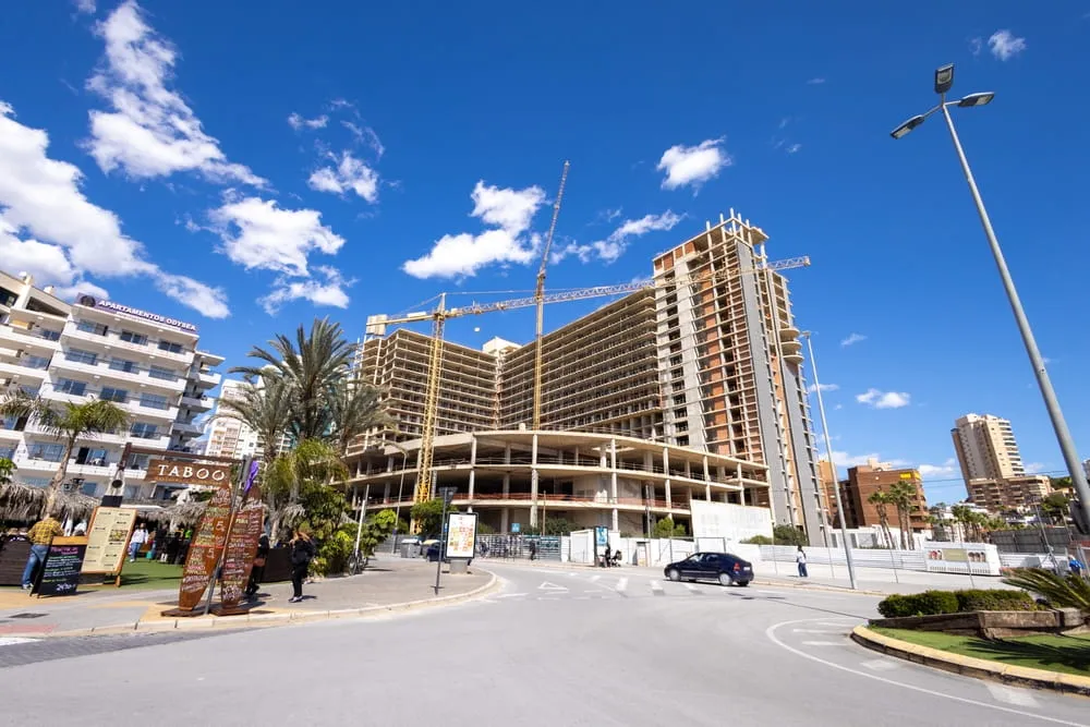 New-build residential development in Spain
